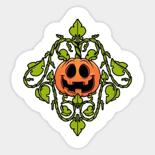 Rococo Pumpkin Sticker